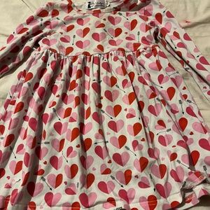 Kids Valentines Heart Dress